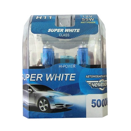 Автолампа ЧЕМПИОН H11 12V 55W 5000K (2шт) Автолампа ЧЕМПИОН H11 12V 55W 5000K (2шт)