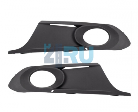 Рамки ПТФ для Volkswagen Jetta 2011-2014, комплект 2 шт. - H4.RU Рамки ПТФ для Volkswagen Jetta 2011-2014, комплект 2 шт.