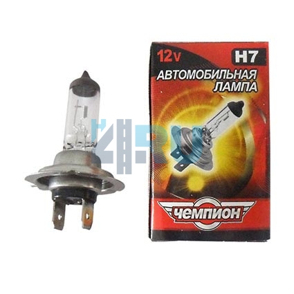 Автолампа ЧЕМПИОН H7 12V 55W PX26d Автолампа ЧЕМПИОН H7 12V 55W PX26d