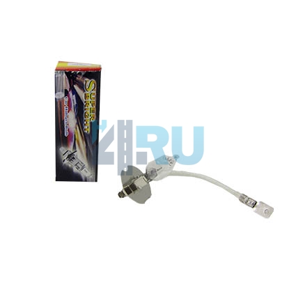 Автолампа SUPER BRIGHT H3 12V 55W PK22s Автолампа SUPER BRIGHT H3 12V 55W PK22s