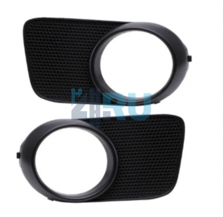 Рамки ПТФ для Toyota Wish 2003-2005, комплект 2 шт. - H4.RU Рамки ПТФ для Toyota Wish 2003-2005, комплект 2 шт.