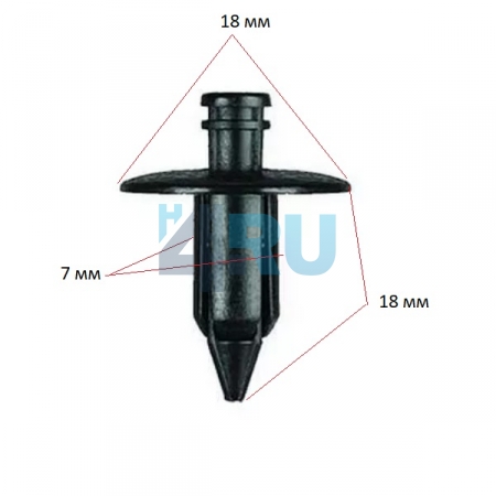 Клипса Infiniti, Lexus, Nissan, Toyota 8099905N07 - H4.RU Клипса Infiniti, Lexus, Nissan, Toyota 8099905N07