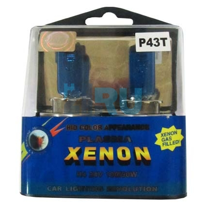 Автолампа EAGLEYE Xenon H4 P43 12v 100/90w (2шт) - H4.RU Автолампа EAGLEYE Xenon H4 P43 12v 100/90w (2шт)