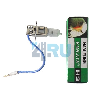 Автолампа EAGLEYE Clear H3 12V 55W PK22s - H4.RU Автолампа EAGLEYE Clear H3 12V 55W PK22s