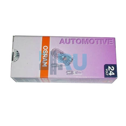 Автолампа OSRAM W5W 24V 5W W2,1x9,5d (2845)