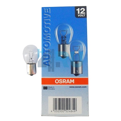 Автолампа OSRAM P21W 12V 21W BA15s (7506)