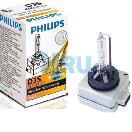 Ксеноновая лампа PHILIPS D3S XENON VISION 4600K (42403VIC1)