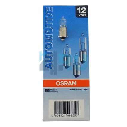 Автолампа OSRAM H10W 12V 10W BA9S (64113)