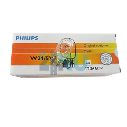 Автолампа PHILIPS W21/5W 12V 21/5W б/ц (12066CP)