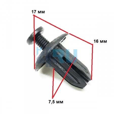 Клипса Acura, Honda 91570SK7003ZF