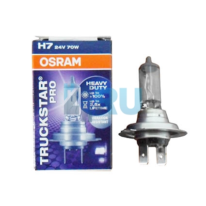 Автолампа OSRAM H7 24V 70W PX26d Truckstar +100% (64215TSP)