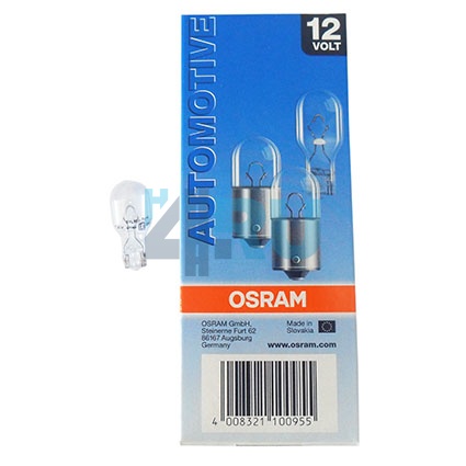 Автолампа OSRAM W16W  12V 16W W2,1x9,5d (921) Sylvania