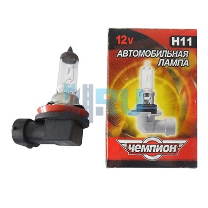 Автолампа ЧЕМПИОН H11 12V 55W PGJ19-2