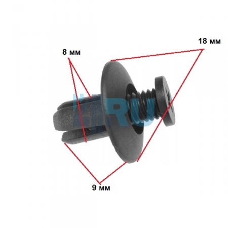 Клипса Mazda UB3945919