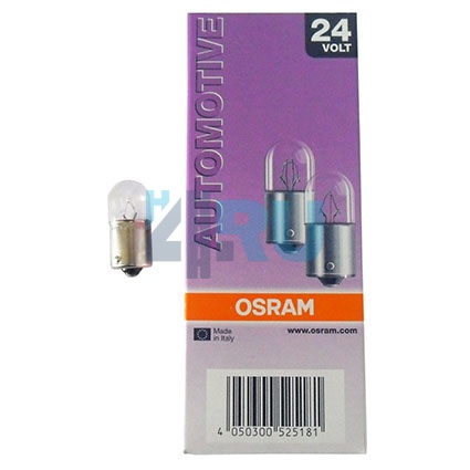 Автолампа OSRAM R10W 24V 10W BA15s (5637) Автолампа OSRAM R10W 24V 10W BA15s (5637)