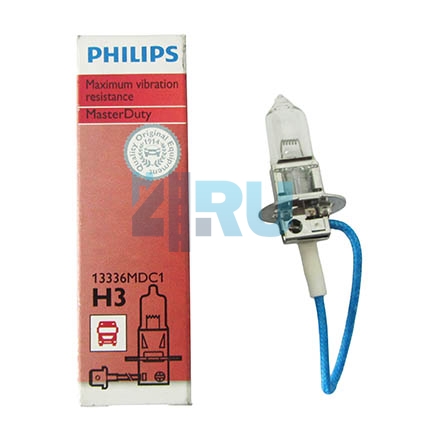 Автолампа PHILIPS H3 24V 70W Master Duty (13336MD)