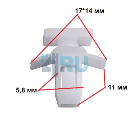 Клипса Subaru 57160FC010