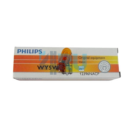 Автолампа PHILIPS WY5W 12V 5W б/ц (12396NACP)