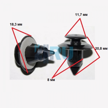 Клипса Lexus, Toyota 7549360020