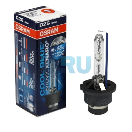 Ксеноновая лампа OSRAM D2S XENARC COOL BLUE INTENSE 6000K +20% (66240CBI) - H4.RU Ксеноновая лампа OSRAM D2S XENARC COOL BLUE INTENSE 6000K +20% (66240CBI)