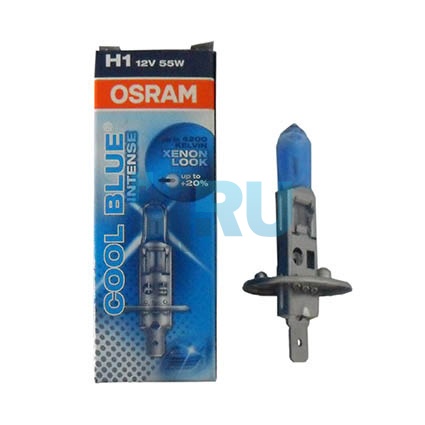 Автолампа OSRAM H1 12V 55W P14,5s Cool Blue Intense (64150CBI)