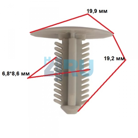 Клипса Lexus, Toyota 6339926050