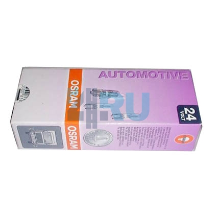 Автолампа OSRAM W1,2W 24V 1,2W W2x4,6d T5 (2741)