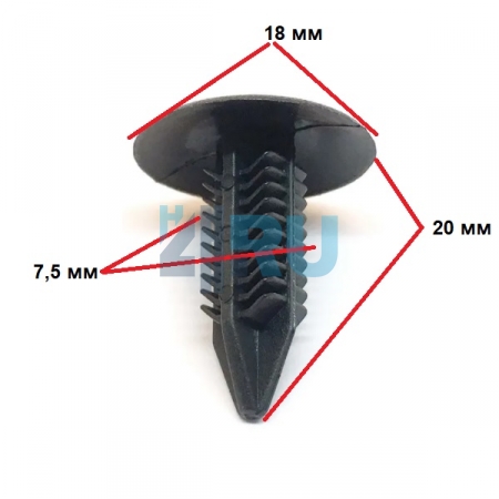 Клипса Acura, Honda 90667SOD003ZC