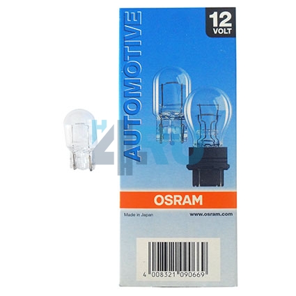 Автолампа OSRAM W21W 12V 21W W3*16d (7505)