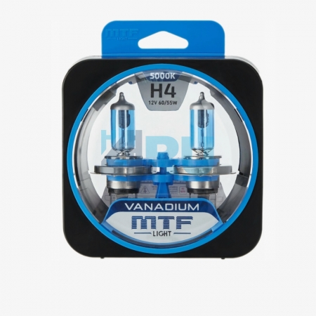 Автолампа MTF H4 12V 60/55w Vanadium 5000k Автолампа MTF H4 12V 60/55w Vanadium 5000k