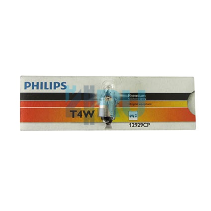 Автолампа PHILIPS T4w 12V 4W BA9s (12929)