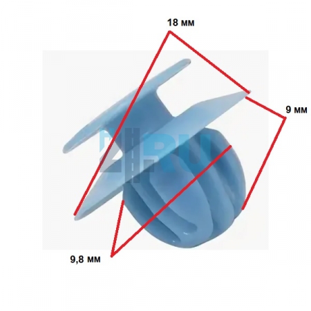 Клипса Mitsubishi MU000977