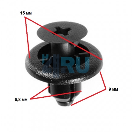 Клипса Lexus, Subaru, Toyota SU00301220