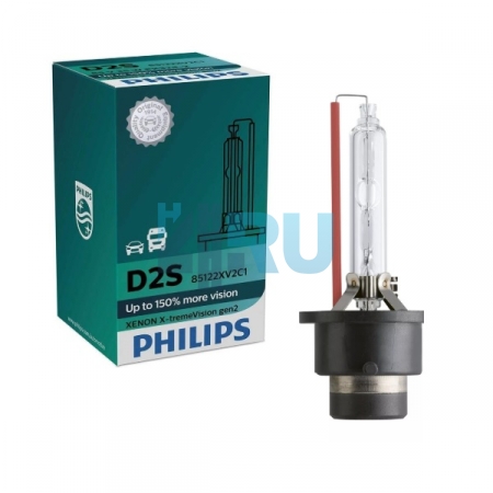 Ксеноновая лампа PHILIPS D2S X-TREME VISION 4800K gen2 +150% (85122XV2C1) - H4.RU Ксеноновая лампа PHILIPS D2S X-TREME VISION 4800K gen2 +150% (85122XV2C1)