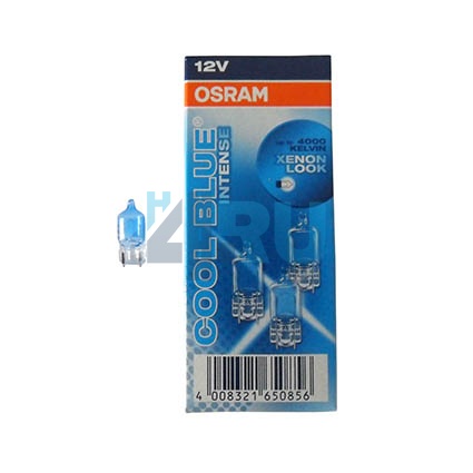 Автолампа OSRAM W5W 12V 5W W2,1x9,5d Cool Blue Intense (2825CBI)