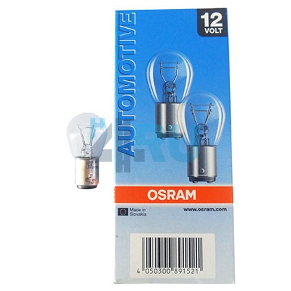 Автолампа OSRAM P21/4 12V 21/4W BAZ15d (7225)