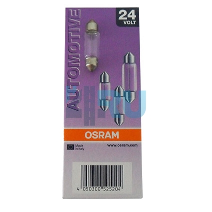 Автолампа OSRAM C5W 24V 5W SV8,5d 35мм (6423) Автолампа OSRAM C5W 24V 5W SV8,5d 35мм (6423)