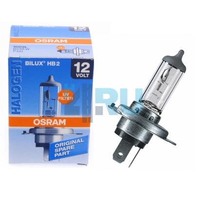 Автолампа OSRAM HB2 12V 60/55W P43t (9003L)