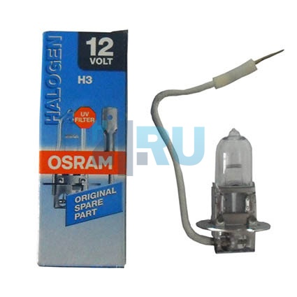 Автолампа OSRAM H3 12V 55W PK22s (64151)