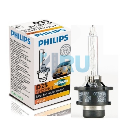 Ксеноновая лампа PHILIPS D2S XENON VISION 4400K (85122VIC1) - H4.RU Ксеноновая лампа PHILIPS D2S XENON VISION 4400K (85122VIC1)