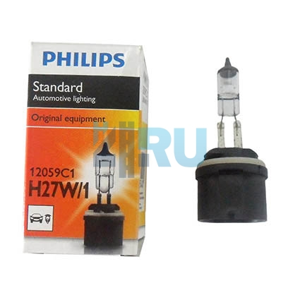 Автолампа PHILIPS H27w/1 12V 27W PG-13 (12059C1)